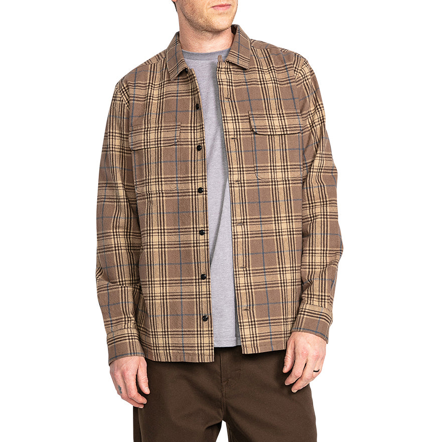 Volcom Skate Vitals Grant Taylor Long-Sleeve Shirt - Men's Dark Khaki
