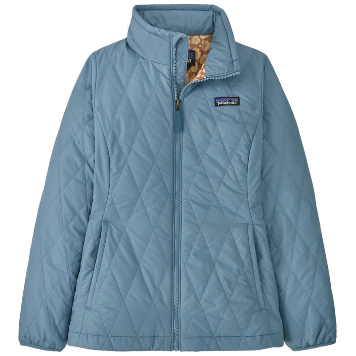 Patagonia Nano Puff® Jacket - Girls' Light Plume Grey