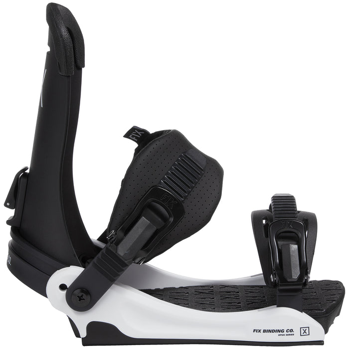 Fix Opus Ltd Snowboard Bindings - Women's 2023 Black/White