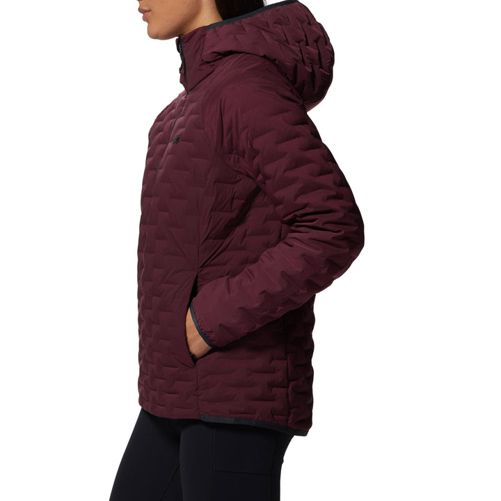 Mountain Hardwear Stretchdown Light Pullover Jacket - Women's Cocoa Red