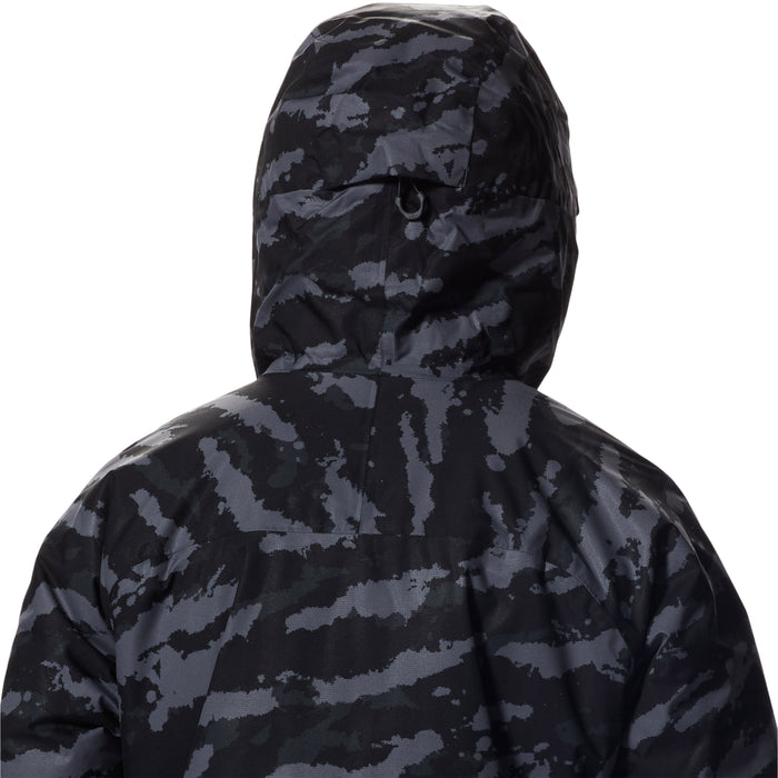 Mountain Hardwear Stretch Ozonic™ Insulated Jacket - Women's Black Painstrokes Print