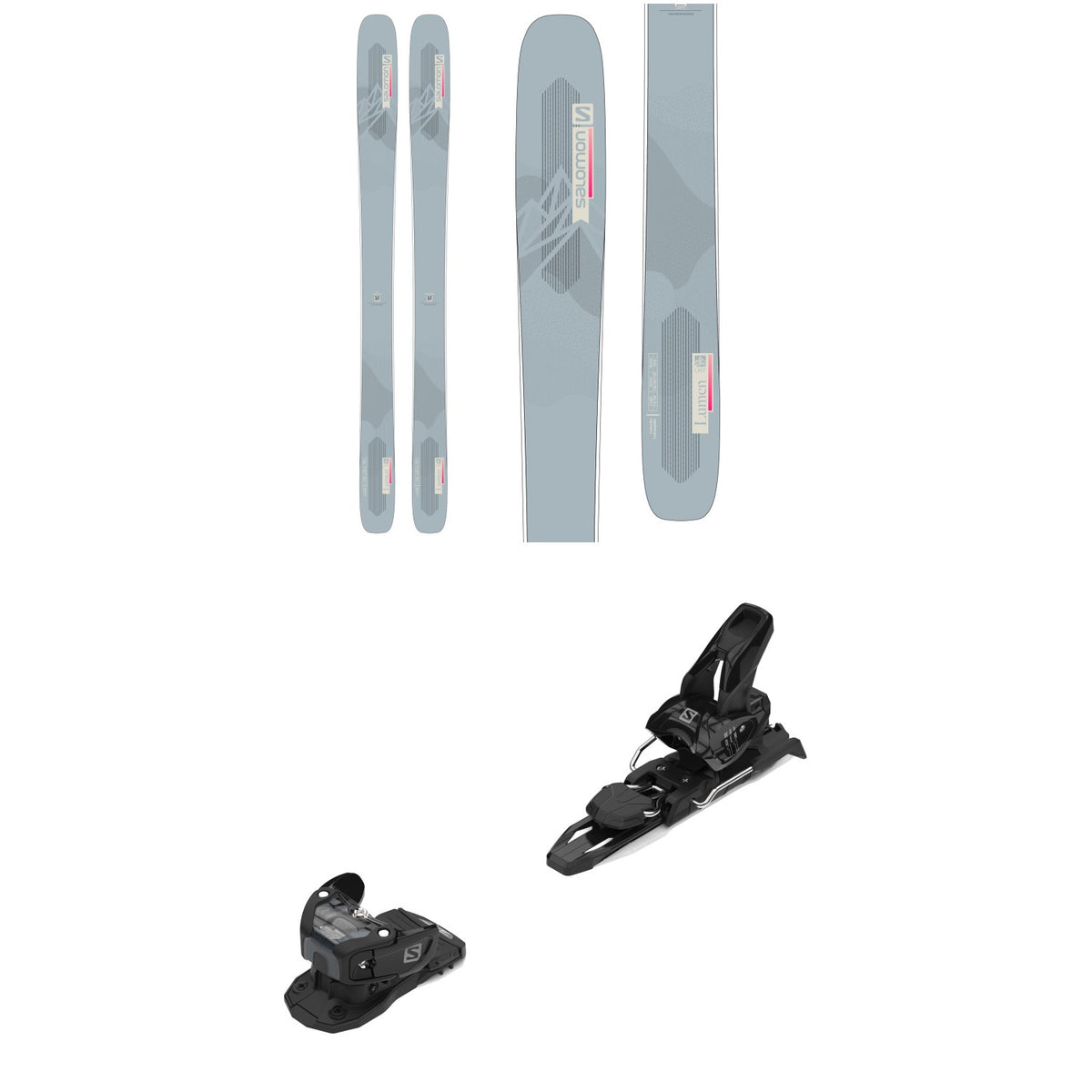 Salomon QST Lumen 99 Skis - Women's + Warden MNC 11 Ski Bindings 2022