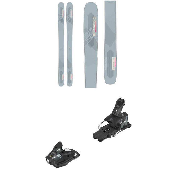 Salomon QST Lumen 99 Skis - Women's + STH2 WTR 13 Ski Bindings 2022