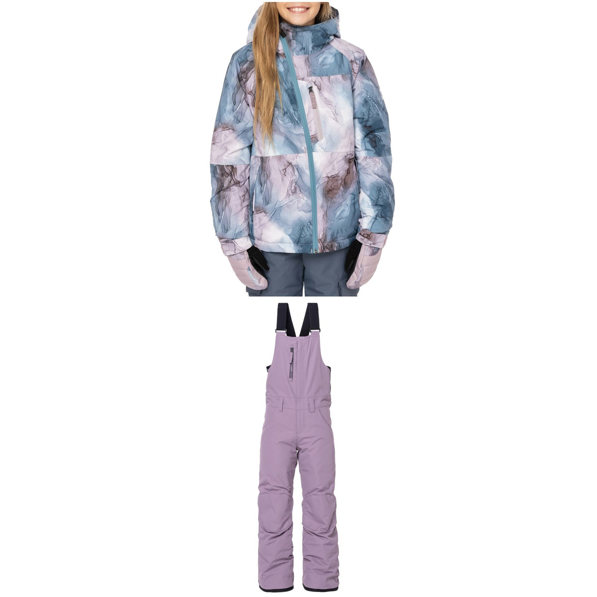 686 Hydra Insulated Jacket + Sierra Insulated Bibs - Girls' 2023