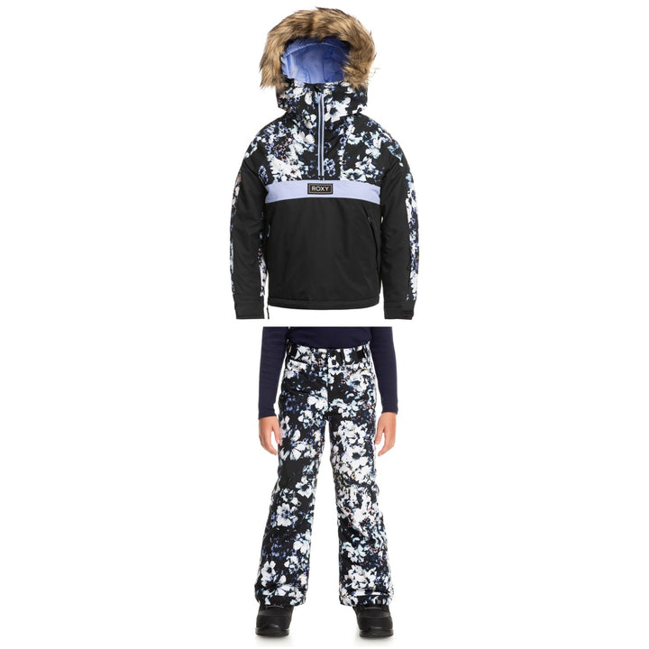 Roxy Shelter Jacket + Backyard Printed Pants - Girls' 2023