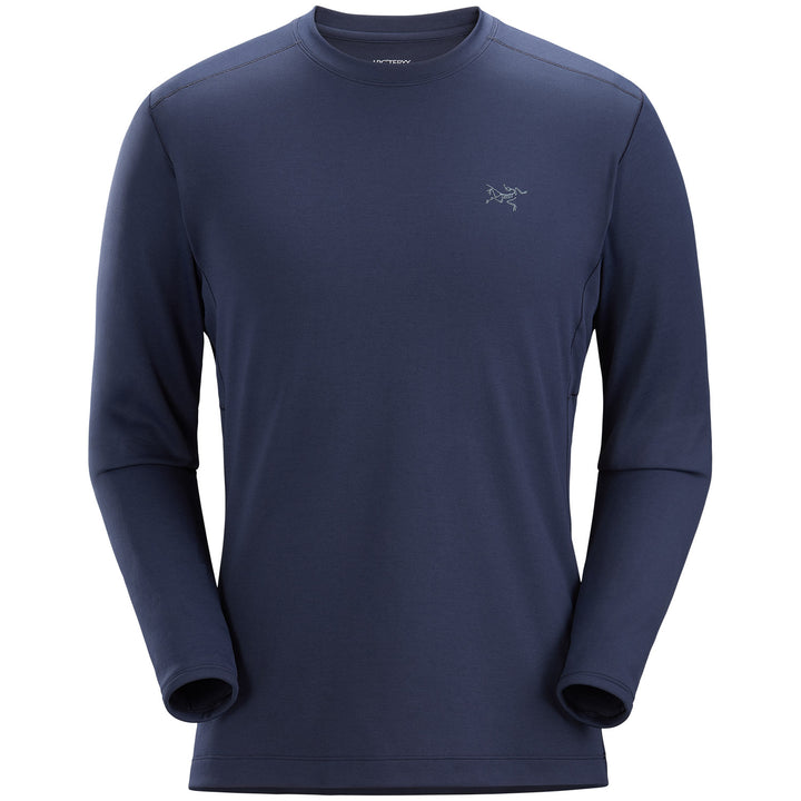 Arc'teryx Motus AR Crew Long-Sleeve Shirt - Men's Black Sapphire