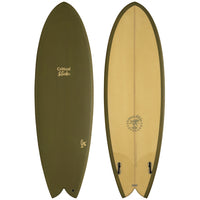 The Critical Slide Society Angler PU Surfboard Artichoke::Artichoke