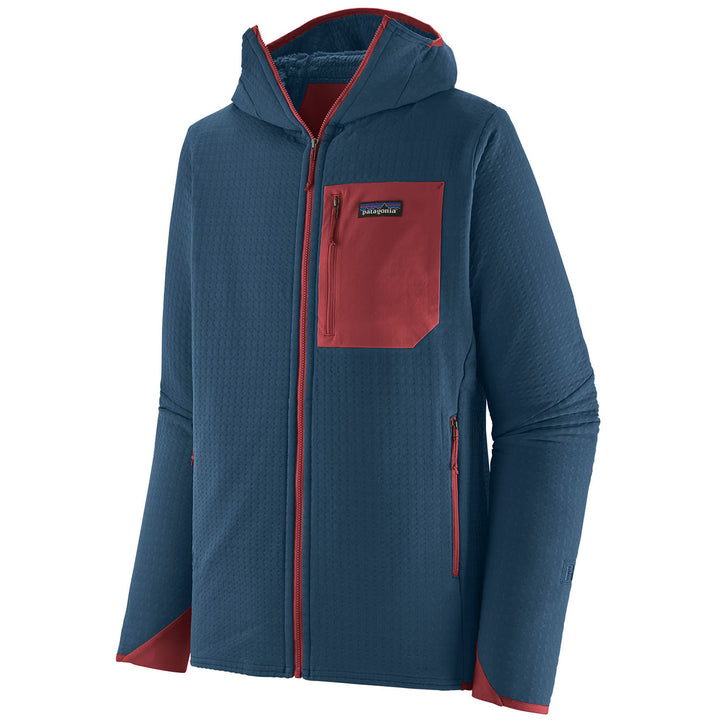 Patagonia R2® TechFace Hoodie - Men's Tidepool Blue