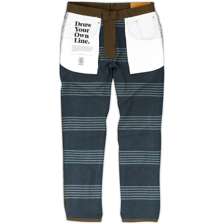 Jetty Mariner Flannel Lined Pants - Men's Brown