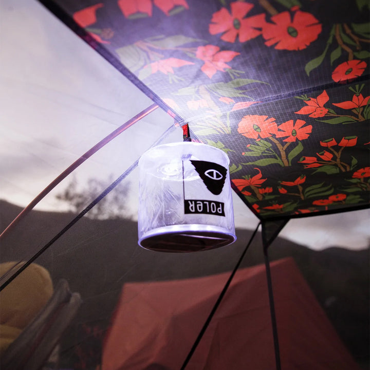 Poler Inflatable Solar Lamp Clear