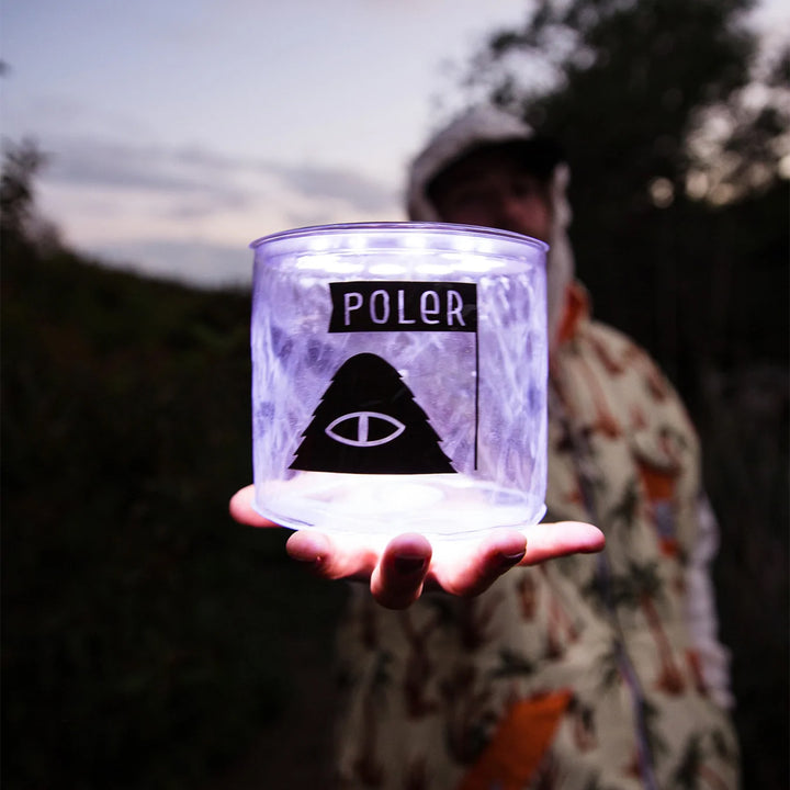 Poler Inflatable Solar Lamp Clear