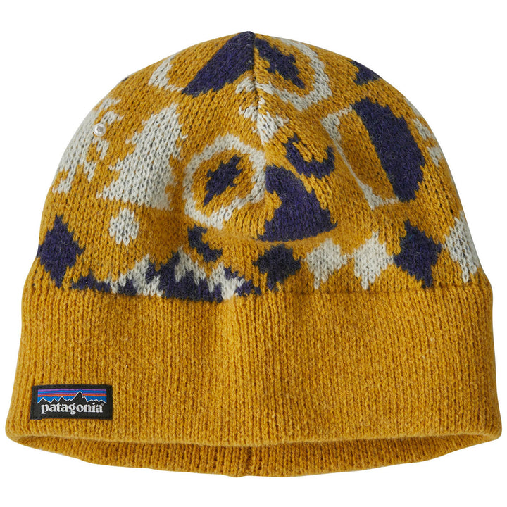 Patagonia Fun Hog Beanie Spirited Seasons Knit/Cabin Gold