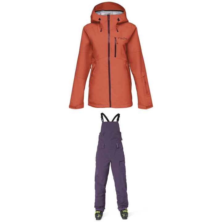 Flylow Billie Coat + Kimberly Bibs - Women's 2023