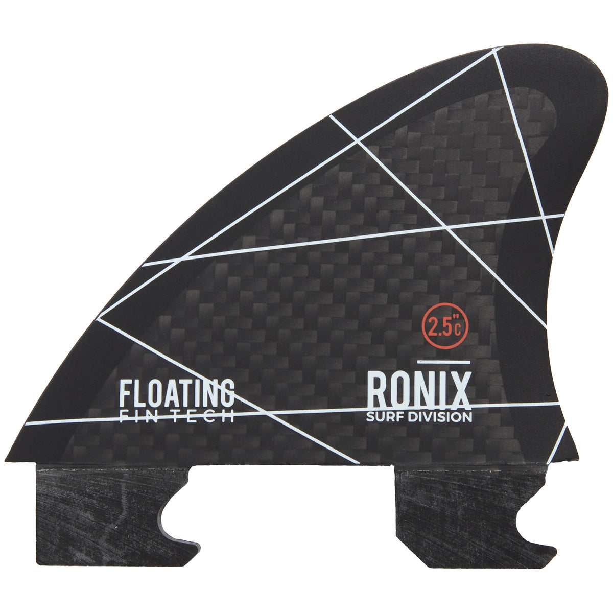 Ronix Fin-S 2.0 Center Surf Fin Charcoal