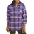 Burton Favorite Long-Sleeve Flannel - Women's Elderberry Sparse Plaid