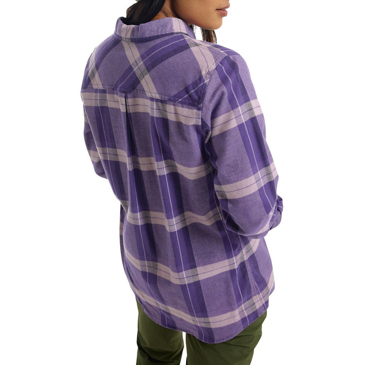 Burton Favorite Long-Sleeve Flannel - Women's Elderberry Sparse Plaid
