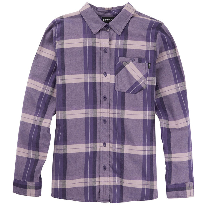 Burton Favorite Long-Sleeve Flannel - Women's Elderberry Sparse Plaid