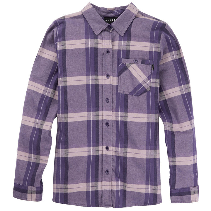 Burton Favorite Long-Sleeve Flannel - Women's Elderberry Sparse Plaid