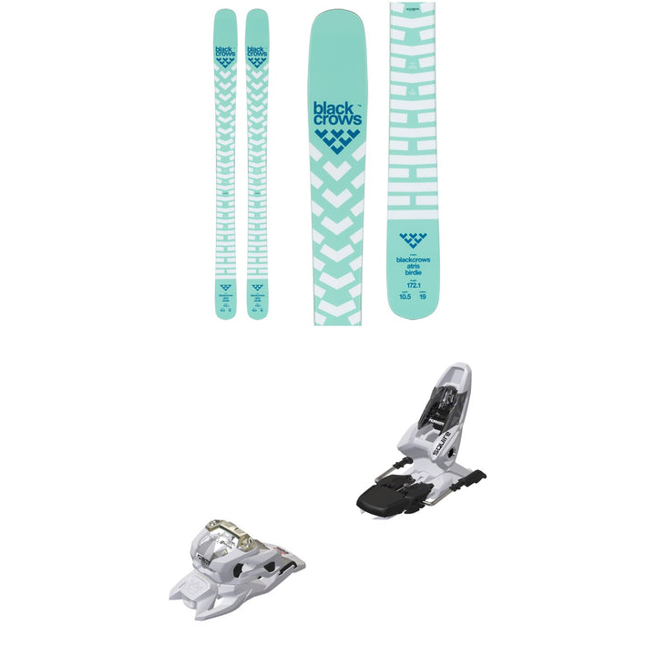 Black Crows Atris Birdie Skis - Women's + Marker Squire 11 Ski Bindings