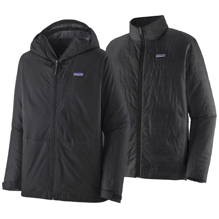 Patagonia 3-in-1 Powder Town Jacket - Men's Black