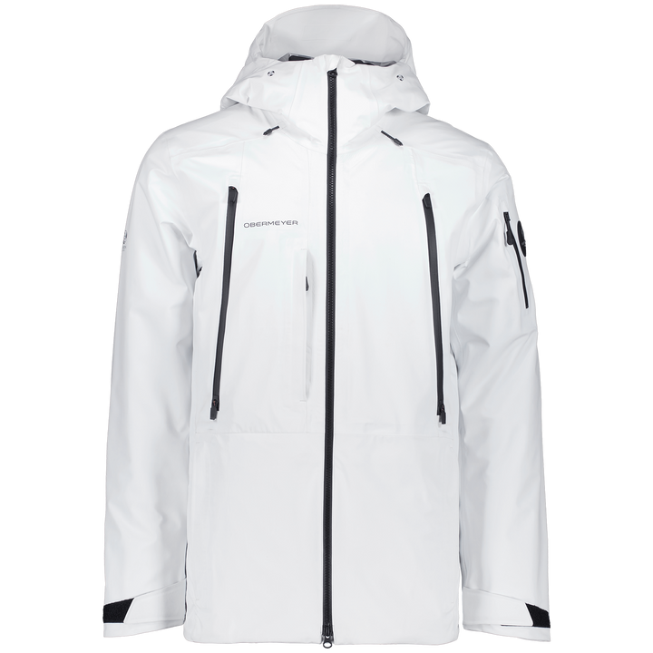 Obermeyer Highlands Shell Jacket - Men's White