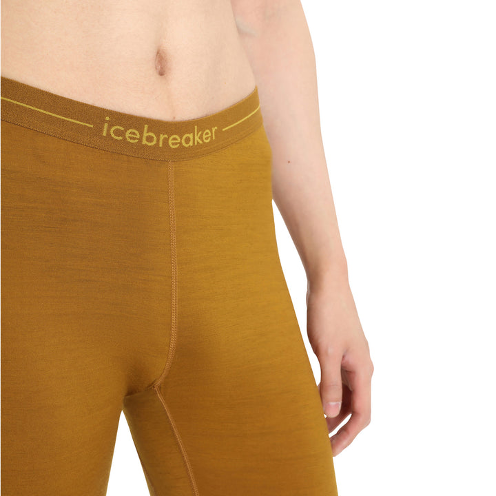 Icebreaker 200 ZoneKnit™ Leggings - Men's Clove/Silent Gold/CB