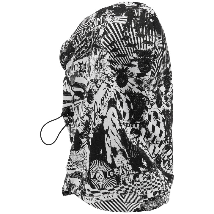 Volcom Hydro Fleece Hood Thingy Black/White