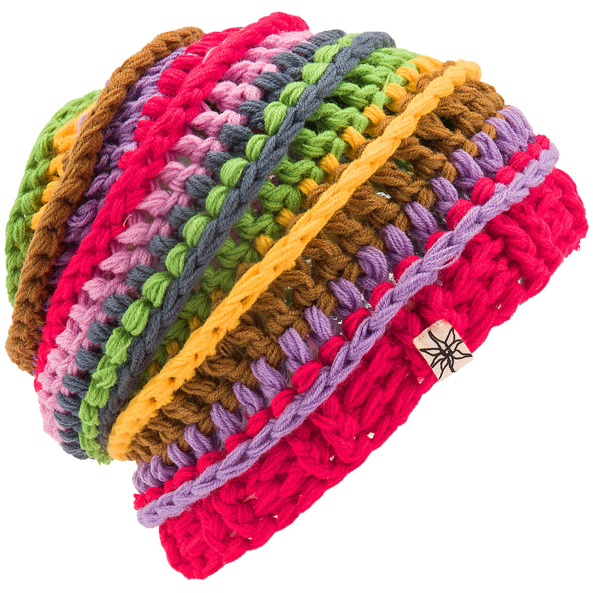 Volcom Rav Crochet Beanie Red
