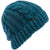 Volcom Cable Hand Knit Beanie Slate Blue