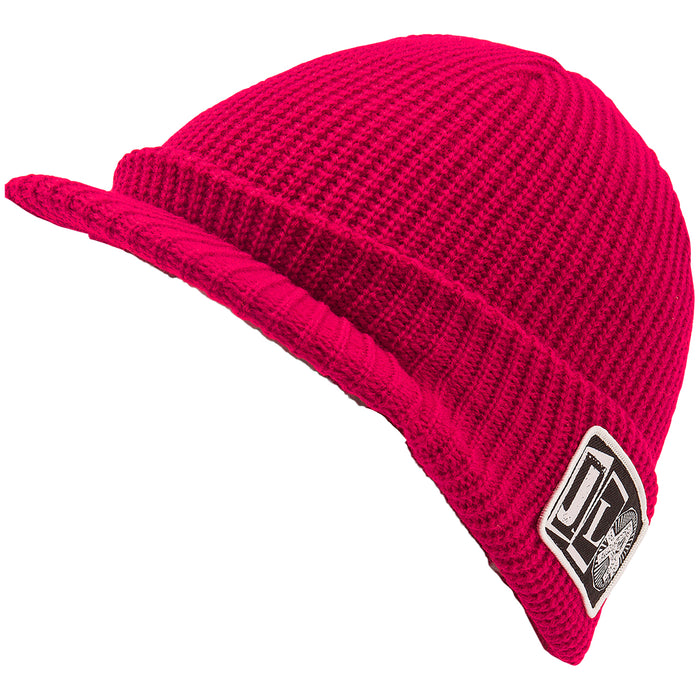 Volcom JLA Visor Beanie Red