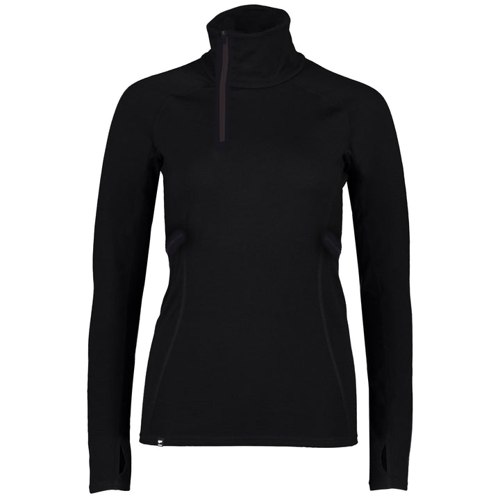 MONS ROYALE Olympus Half Zip Top - Women's Black