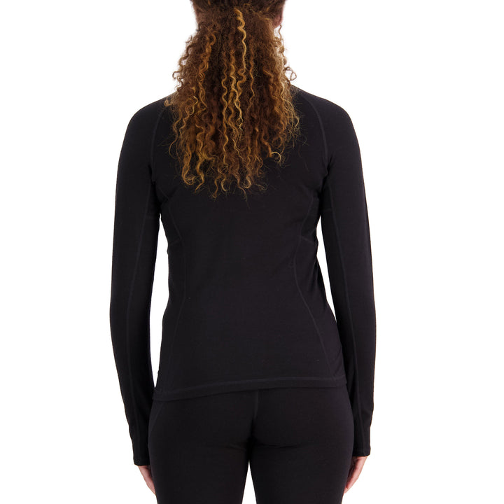 MONS ROYALE Olympus Half Zip Top - Women's Black