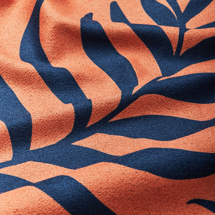 Nomadix Leaf Me Alone Towel Orange