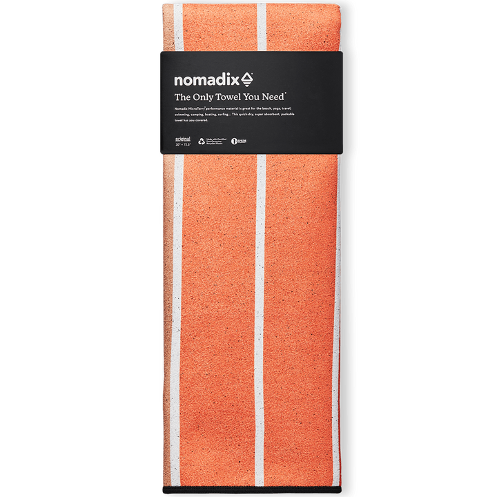 Nomadix Stripes Towel Black/Gold
