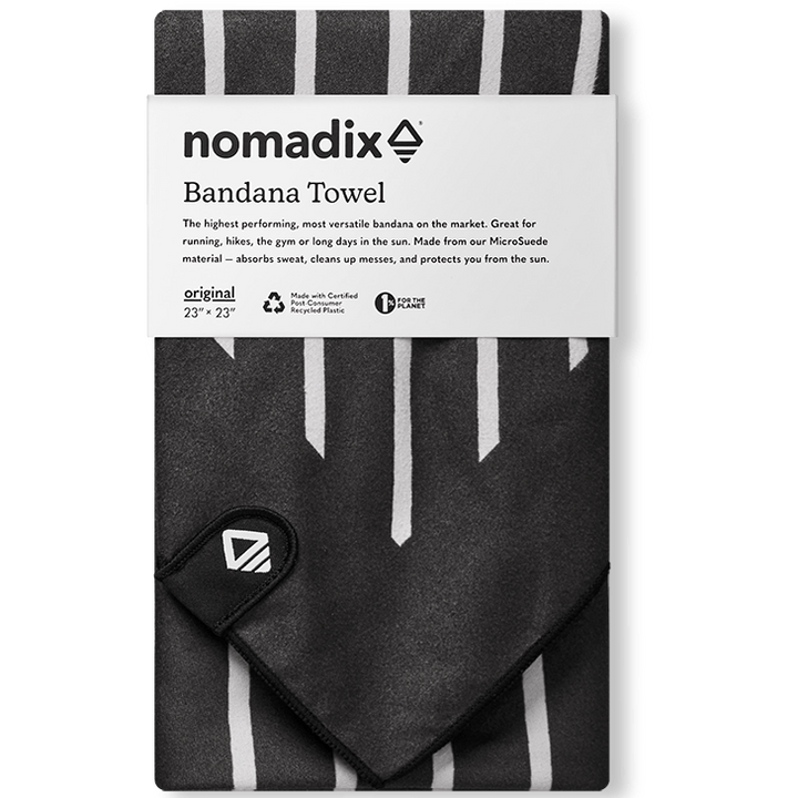 Nomadix Bandana Towel Rain Black