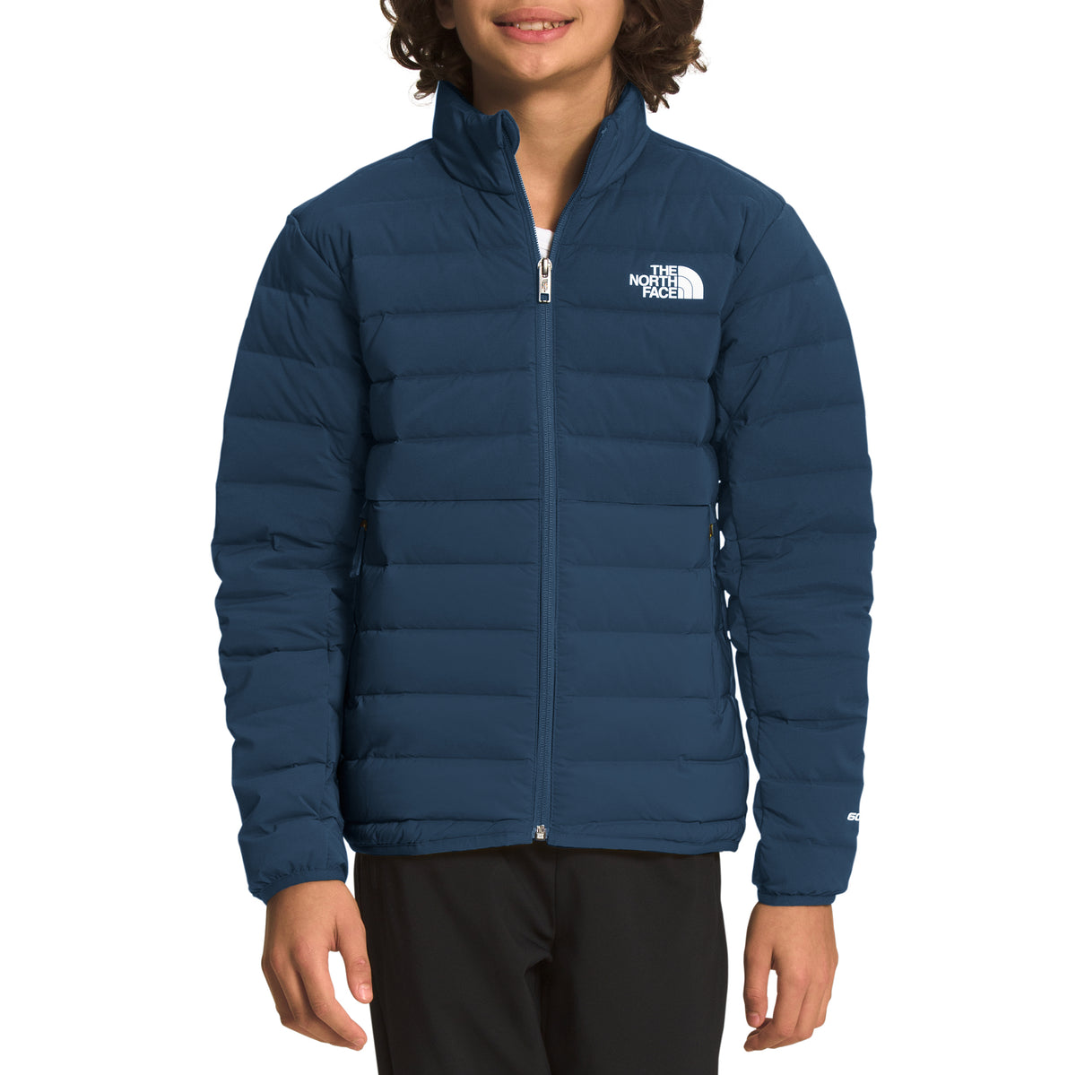 The North Face Belleview Stretch Down Jacket - Boys' Shady Blue