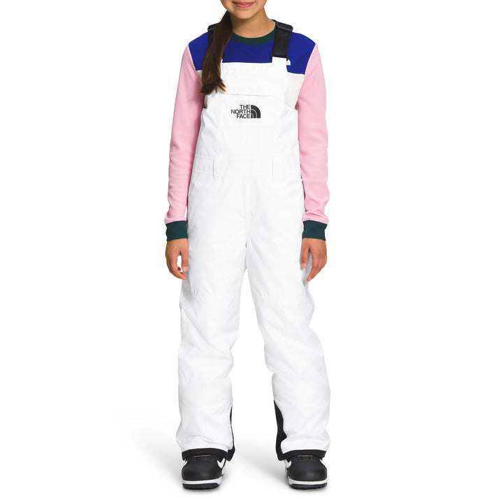 The North Face Teen Freedom Insulated Bib - Kids' TNF White