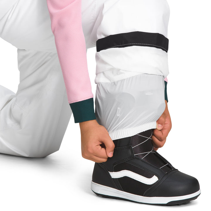 The North Face Teen Freedom Insulated Bib - Kids' TNF White