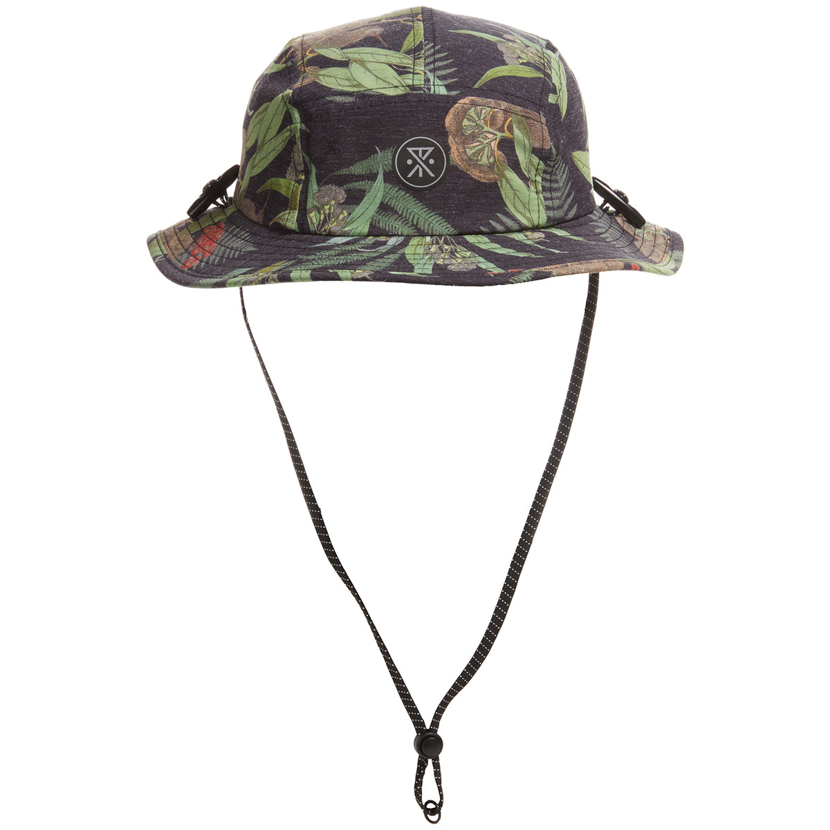Roark Kiwi Camo Bucket Hat Black