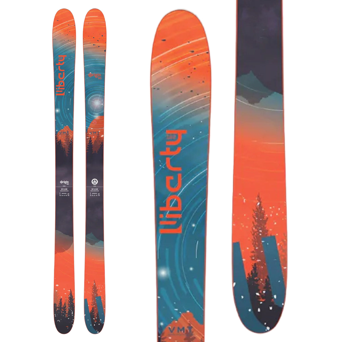 Liberty Origin 96 Skis + Tyrolia Attack² 13 GW Bindings 2022