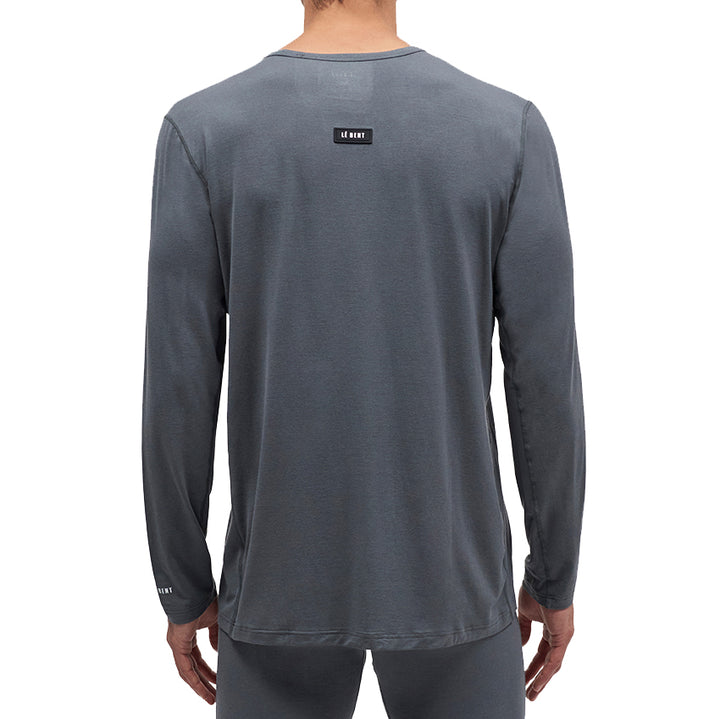 Le Bent Core 200 Crew - Men's Petrol Grey