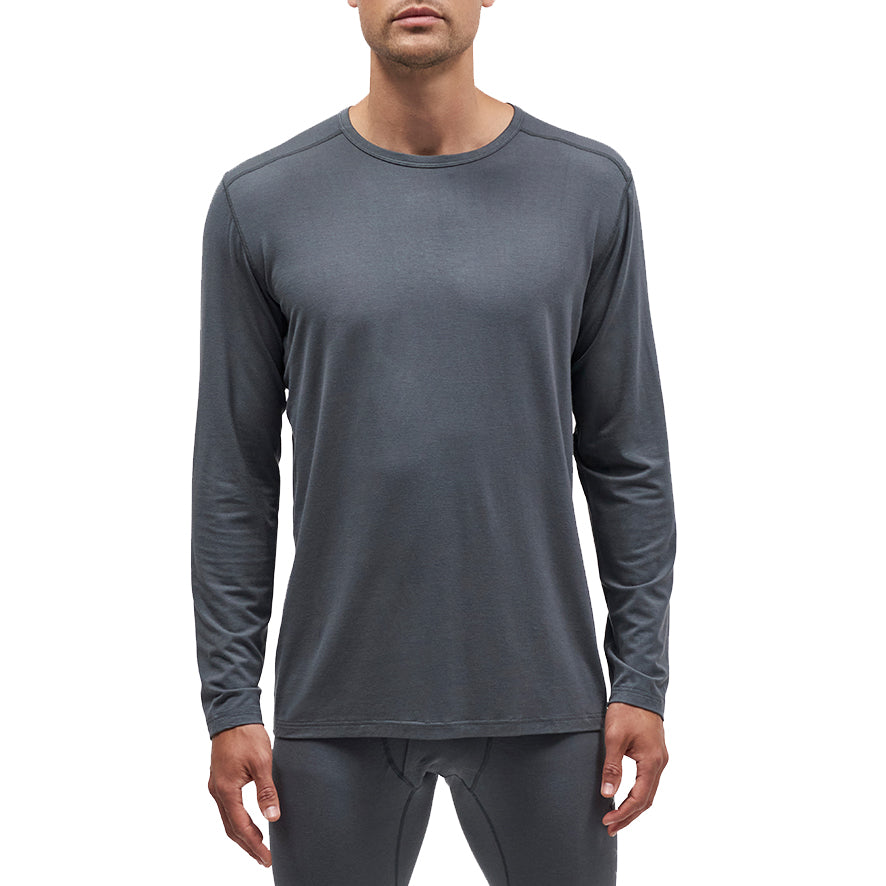 Le Bent Core 200 Crew - Men's Petrol Grey