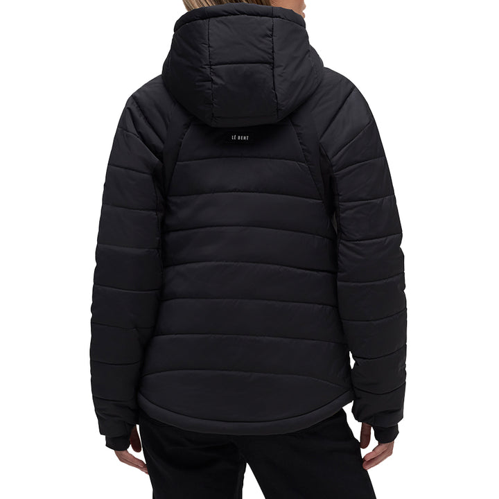 Le Bent Genepi Wool Insulated Hooded Jacket - Women's Black