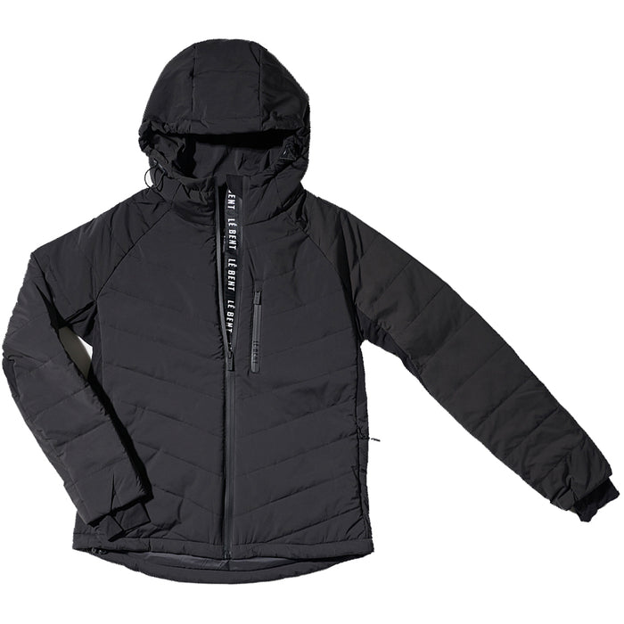 Le Bent Genepi Wool Insulated Hooded Jacket - Women's Black
