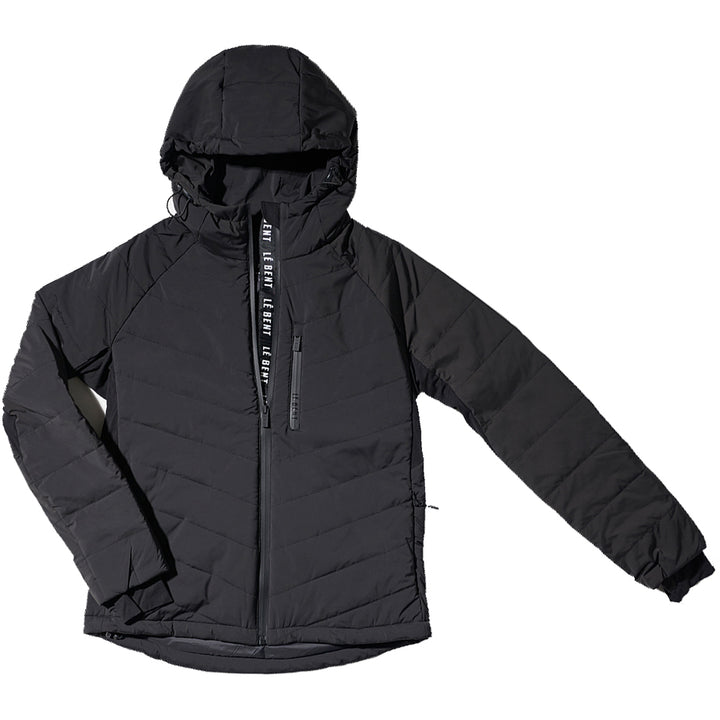 Le Bent Genepi Wool Insulated Hooded Jacket - Women's Black