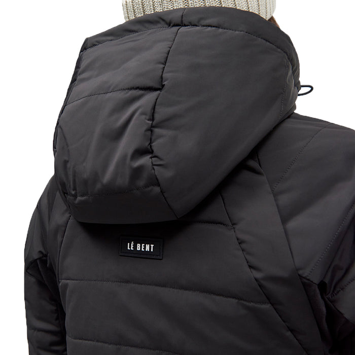 Le Bent Genepi Wool Insulated Hooded Jacket - Women's Black