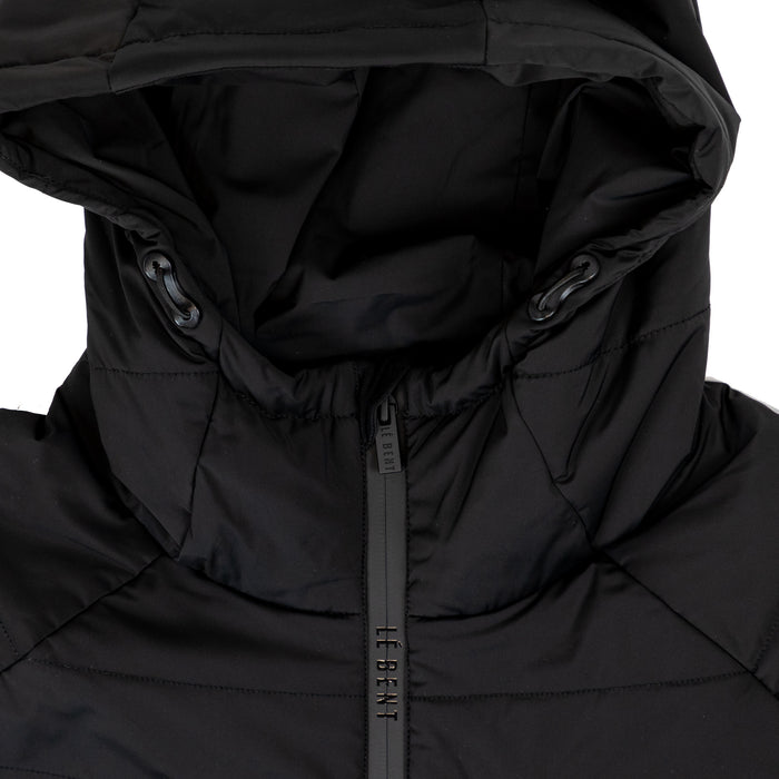 Le Bent Pramecou Wool Insulated Hooded Jacket - Men's Black