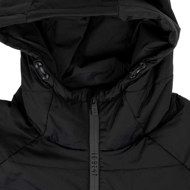 Le Bent Pramecou Wool Insulated Hooded Jacket - Men's Black