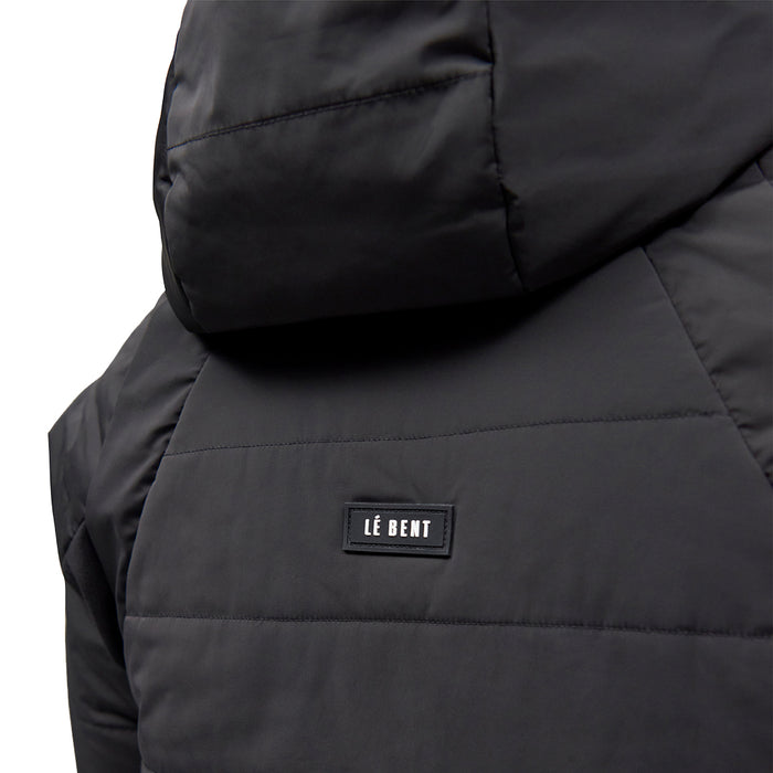 Le Bent Pramecou Wool Insulated Hooded Jacket - Men's Black