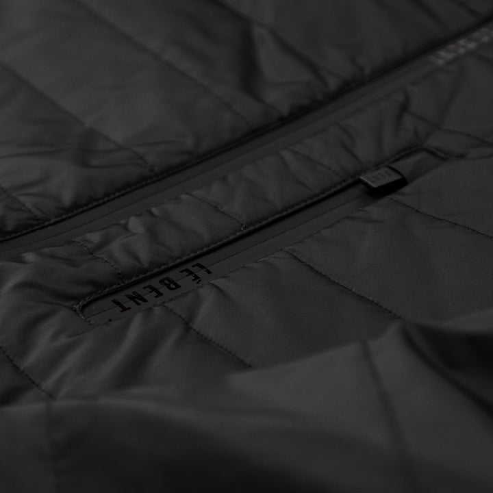 Le Bent Pramecou Wool Insulated Hooded Jacket - Men's Black